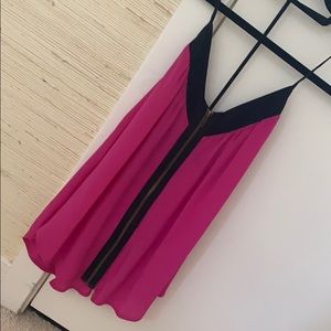 Silence + Noise sexy pink Top